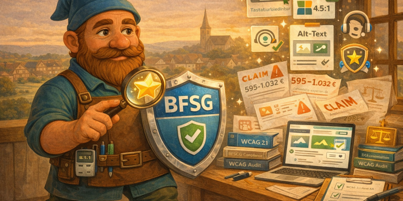 BFSG-Abmahnwelle: Erste Online-Shops wurden abgemahnt