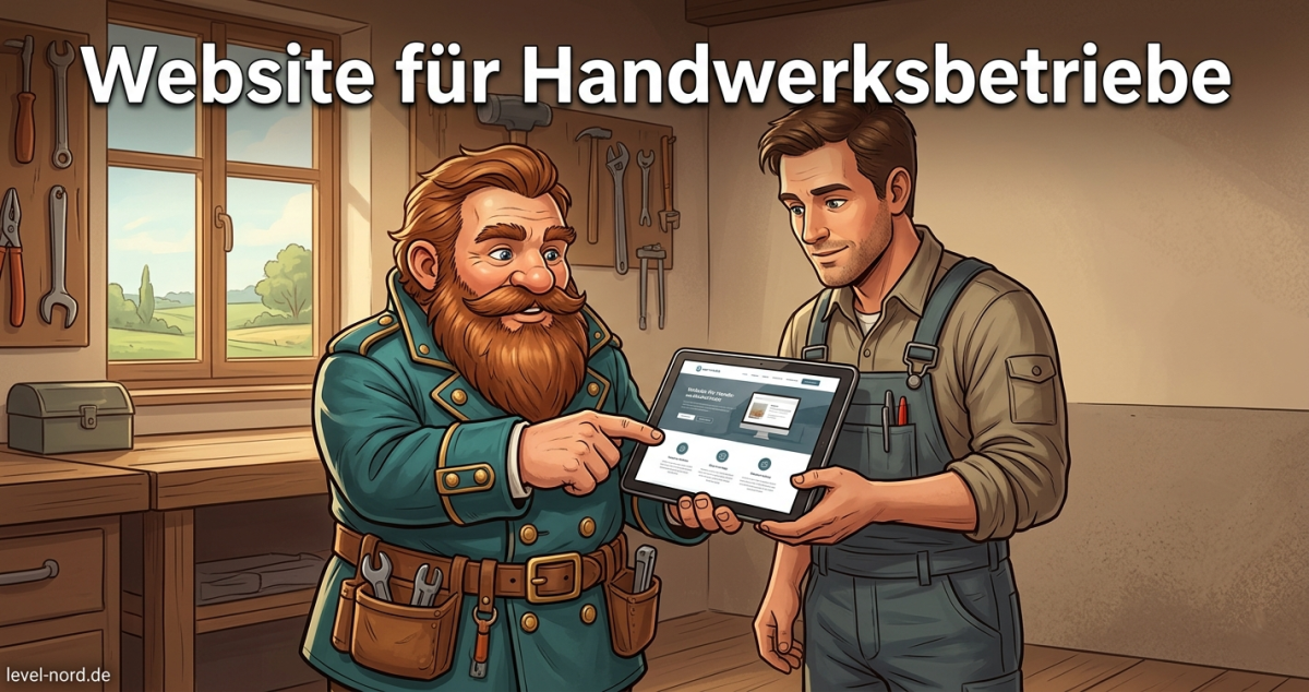 Website für Handwerksbetriebe: Die 5 häufigsten Fehler und was wirklich zählt
