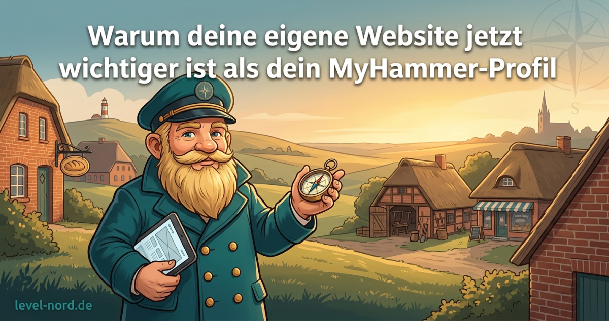Warum deine eigene Website jetzt wichtiger ist als dein MyHammer-Profil