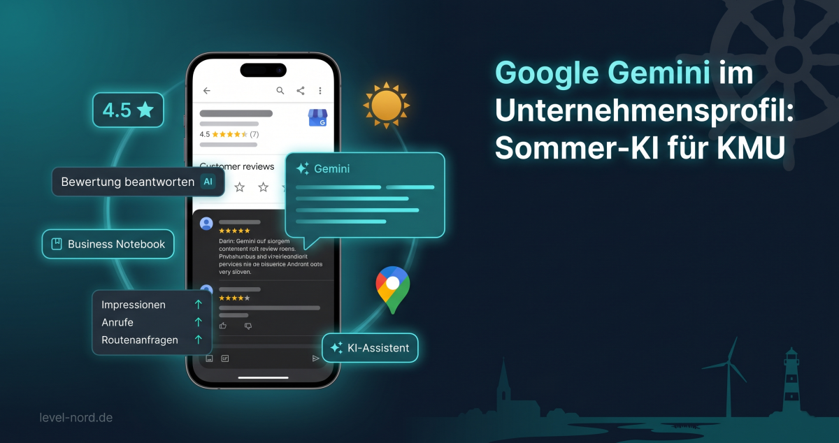 Google Gemini im Unternehmensprofil: Sommer-KI für KMU