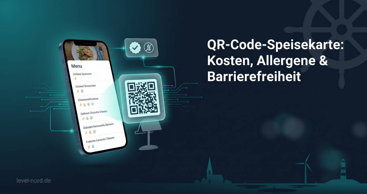 QR-Code-Speisekarte: Kosten, Allergene & Barrierefreiheit
