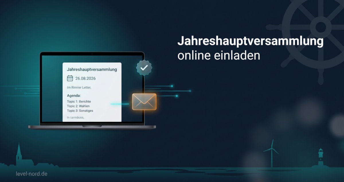 Jahreshauptversammlung online einladen: Was Vereine dürfen