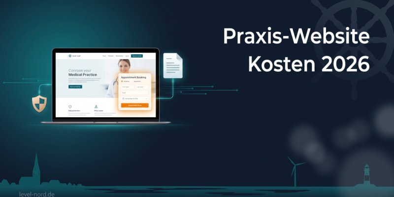 Praxis-Website Kosten 2026: Ehrliche Zahlen für Ärzte