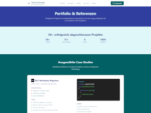 Neue Website d-schwenker.de Kontaktseite